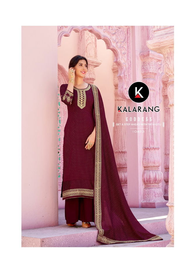 Kalarang Shraddha Colors Wholesale Dress Material Catalog